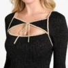 Sansa Lurex Dress