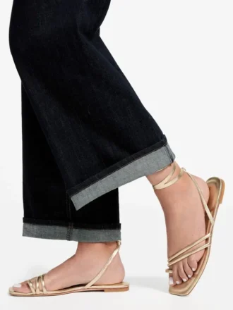 Sarah Metallic Flat Sandal