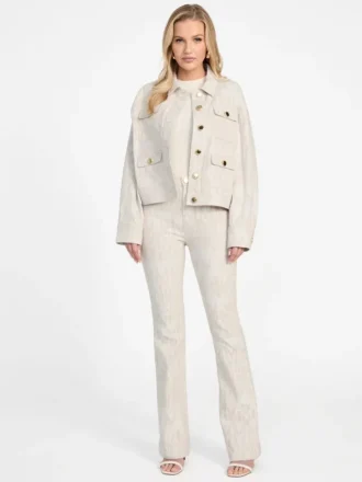 Sarah Monogram Denim Jacket