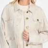 Sarah Monogram Denim Jacket