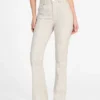 Sarah Monogram Flared Denim Pant