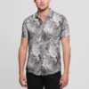 Sateen Floral Shirt