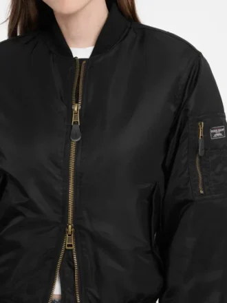 Satin Flight Jacket