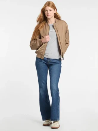 Satin Flight Jacket