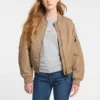 Satin Flight Jacket