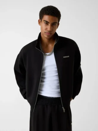 Scuba-Knit Logo Jacket
