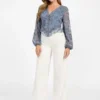 Seiah Tie-Front Top