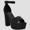 Setona Rhinestone Platform Heels