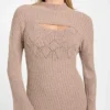 Shinju Sweater Dress and Shrug Set