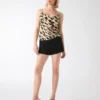 Sierra Animal Print Top