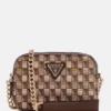 Signature Faux-Leather Camera Crossbody