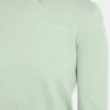 Silk and Wool-Blend Crew Logo Sweater