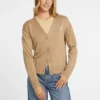 Silk and Wool-Blend Mini Triangle Cardigan