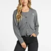 Silk and Wool-Blend Mini Triangle Cardigan