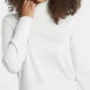 Silk and Wool-Blend Turtleneck Logo Sweater