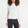 Silk and Wool-Blend Turtleneck Logo Sweater