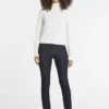 Silk and Wool-Blend Turtleneck Logo Sweater