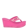 Silus Pearl Wedge Sandals