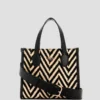 Silvana Chevron Mini Tote