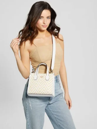 Silvana Chevron Mini Tote