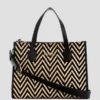 Silvana Chevron Tote
