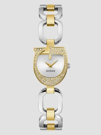 Silver and Gold-Tone Analog Watch