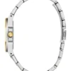 Silver and Gold-Tone Analog Watch