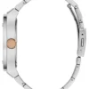 Silver and Rose Gold-Tone Multifunction Watch