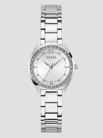 Silver-Tone Analog Watch