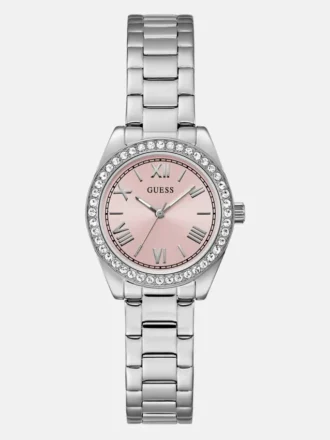 Silver-Tone Analog Watch