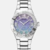 Silver-Tone Analog Watch
