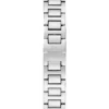 Silver-Tone and Blue Analog Watch