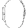 Silver-Tone and Blue Multifunction Watch