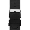 Silver-Tone and Green Multifunction Watch