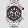 Silver-Tone Chronograph Watch