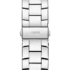 Silver-Tone Chronograph Watch
