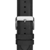 Silver-Tone Leather Multifunction Watch