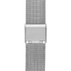 Silver-Tone Mesh Analog Watch