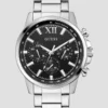 Silver-Tone Multifunction Watch