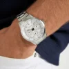 Silver-Tone Multifunction Watch