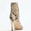 Simone Zip-Up Heel Booties