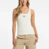 Slim Embroidered Logo Tank