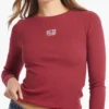 Slim Embroidered Logo Tee