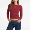 Slim Embroidered Logo Tee