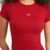 Slim Embroidered Logo Tee