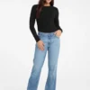 Slim Embroidered Long-Sleeve Tee