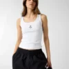 Slim Embroidered Star Tank