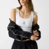 Slim Embroidered Star Tank