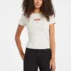 Slim Heathered Stamp Logo Tee