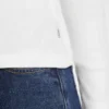 Slim Rib-Knit Star Tee
